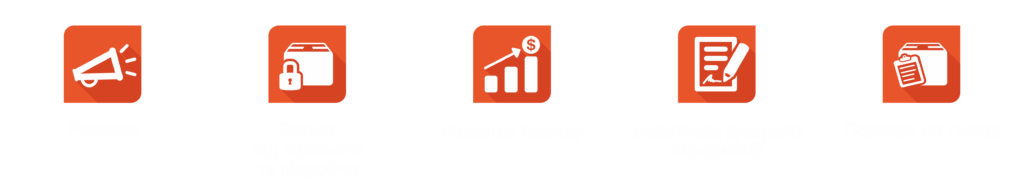 Скотч із логотипом